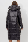 Оптом Пальто утепленное женское зимние черного цвета 11816Ch в Екатеринбурге, фото 10