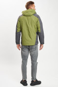 Оптом Куртка демисезонная 3 в 1 зеленого цвета 12005Z, фото 5