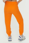 Оптом Штаны джоггеры женские оранжевого цвета 1302O в Перми, фото 13