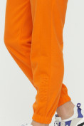 Оптом Штаны джоггеры женские оранжевого цвета 1302O в Казани, фото 17