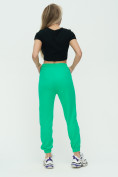 Оптом Штаны джоггеры женские зеленого цвета 1302Z, фото 6