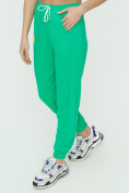 Оптом Штаны джоггеры женские зеленого цвета 1302Z, фото 13