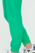 Оптом Штаны джоггеры женские зеленого цвета 1302Z, фото 18