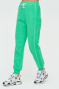 Оптом Спортивные брюки женские зеленого цвета 1306Z в Екатеринбурге, фото 10