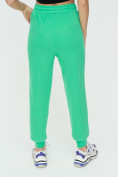 Оптом Спортивные брюки женские зеленого цвета 1306Z в Перми, фото 14