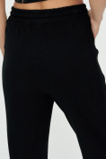 Оптом Спортивные брюки женские черного цвета 1306Ch в Санкт-Петербурге, фото 16