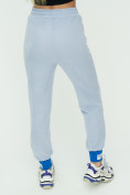 Оптом Спортивные брюки женские голубого цвета 1307Gl в Казани, фото 16