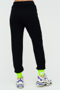 Оптом Спортивные брюки женские черного цвета 1307Ch, фото 11