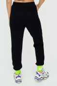 Оптом Спортивные брюки женские черного цвета 1307Ch в Казани, фото 14