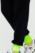 Оптом Спортивные брюки женские черного цвета 1307Ch в Казани, фото 19