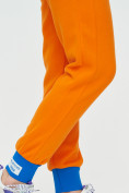Оптом Спортивные брюки женские оранжевого цвета 1307O, фото 20