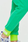 Оптом Спортивные брюки женские зеленого цвета 1307Z в Перми, фото 18