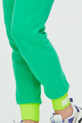 Оптом Спортивные брюки женские зеленого цвета 1307Z в Перми, фото 19