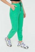Оптом Штаны джоггеры женские зеленого цвета 1312Z, фото 15