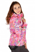Оптом Куртка горнолыжная женская розового цвета 1421R, фото 4