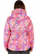 Оптом Куртка горнолыжная женская розового цвета 1421R, фото 3