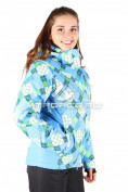 Оптом Куртка горнолыжная женская голубого цвета 1431G, фото 2