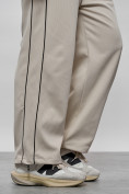 Оптом Спортивный костюм мужской оригинал бежевого цвета 15005B, фото 6