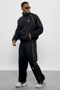Оптом Спортивный костюм мужской оригинал черного цвета 15005Ch в Самаре, фото 24