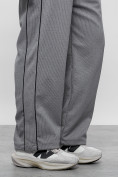 Оптом Спортивный костюм мужской оригинал серого цвета 15005Sr в Саратове, фото 5