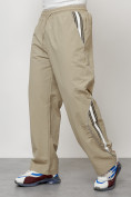 Оптом Спортивный костюм мужской модный бежевого цвета 15007B, фото 6