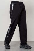 Оптом Спортивный костюм мужской модный черного цвета 15007Ch в Перми, фото 7