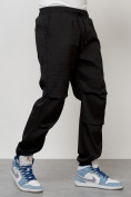 Оптом Спортивный костюм мужской модный черного цвета 15010Ch, фото 7