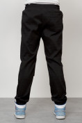 Оптом Спортивный костюм мужской модный черного цвета 15010Ch, фото 8