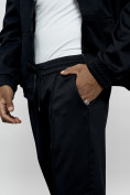 Оптом Спортивный костюм мужской оригинал черного цвета 15011Ch, фото 12