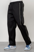 Оптом Спортивный костюм мужской модный черного цвета 15020Ch в Казани, фото 6