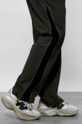 Оптом Спортивный костюм мужской плащевой цвета хаки 1508Kh, фото 10