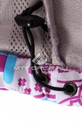 Оптом Костюм виндстопер женский фиолетового цвета 01407F, фото 5