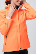 Оптом Костюм женский MTFORCE оранжевого цвета 02038O в Казани, фото 8