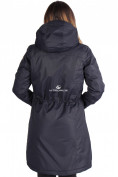 Оптом Куртка парка демисезонная женская ПИСК сезона темно-синего цвета 16099TS, фото 4