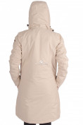 Оптом Куртка парка демисезонная женская ПИСК сезона бежевого цвета 16099B, фото 4