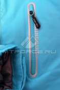 Оптом Куртка спортивная женская весна голубого цвета 1617Gl, фото 6