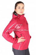 Оптом Куртка спортивная женская весна красного цвета 1617Kr, фото 2