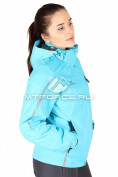 Оптом Куртка спортивная женская весна голубого цвета 1617Gl, фото 2