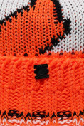 Оптом Головные уборы бумеранг оранжевого цвета 6045O, фото 3