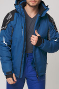 Оптом Горнолыжная куртка MTFORCE синего цвета 1654S, фото 4