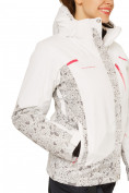 Оптом Куртка горнолыжная женская белого цвета 17122Bl, фото 6