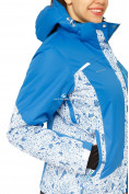 Оптом Костюм горнолыжный женский синего цвета 017122S, фото 7