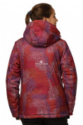Оптом Куртка горнолыжная женская бордового цвета 1766Bo, фото 3