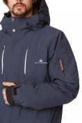 Оптом Куртка горнолыжная мужская темно-синего цвета 1768TS, фото 4