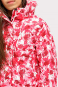 Оптом Куртка горнолыжная подростковая для девочки розового цвета 1773R в Новосибирске, фото 5