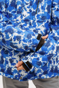 Оптом Куртка горнолыжная подростковая для девочки синего цвета 1773S в Уфе, фото 5