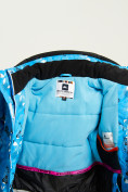 Оптом Куртка горнолыжная подростковая для девочки синего цвета 1774S в Перми, фото 3