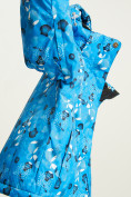 Оптом Куртка горнолыжная подростковая для девочки синего цвета 1774S, фото 7