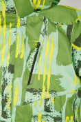 Оптом Куртка горнолыжная подростковая для девочки салатового цвета 1774Sl в Казани, фото 5