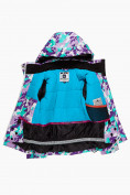 Оптом Куртка горнолыжная подростковая для девочки фиолетового цвета 1774F, фото 3